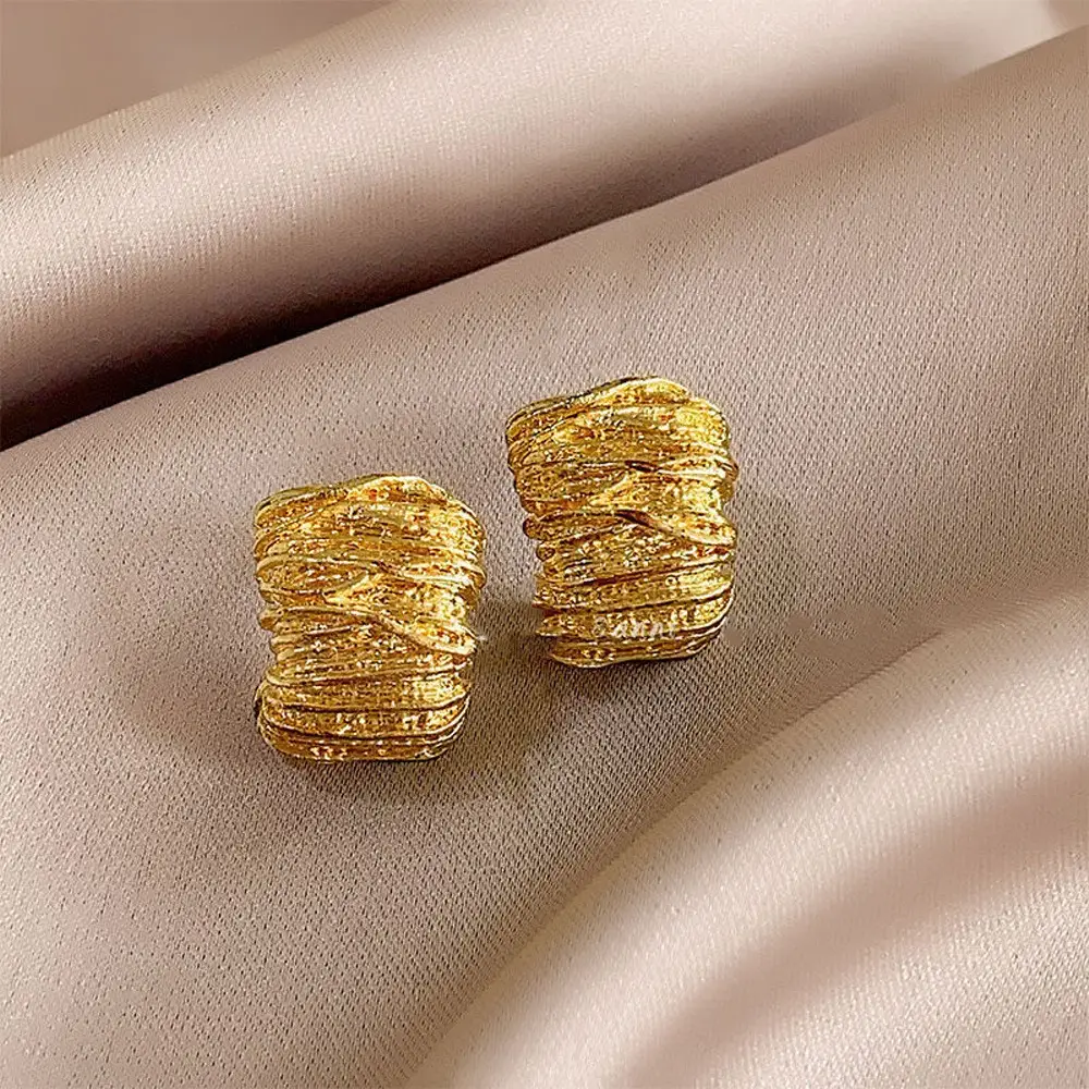 Luxury Gold Earrings for Women Elegant High End Fashion — feature 17