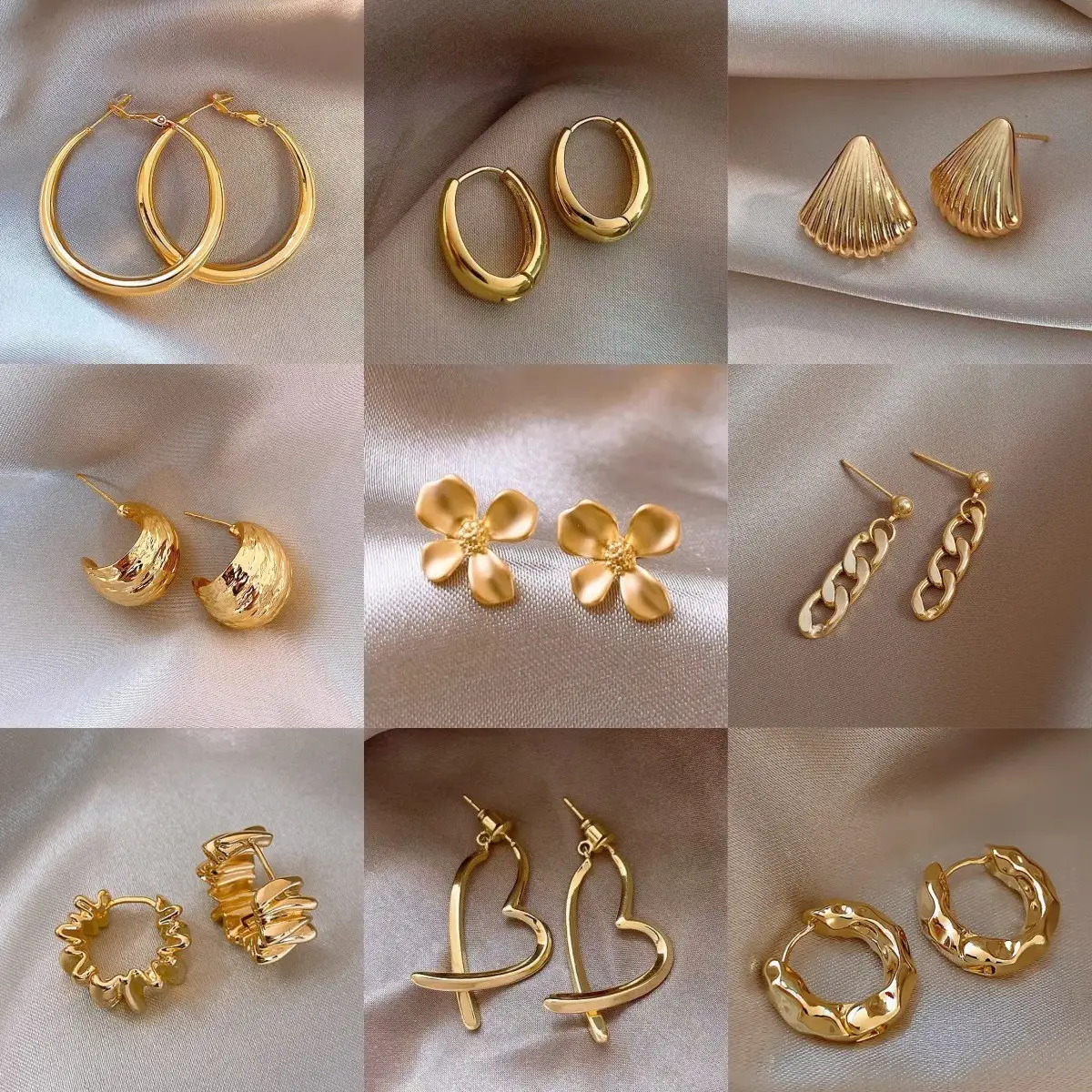 Luxury Gold Earrings for Women Elegant High End Fashion — feature 2