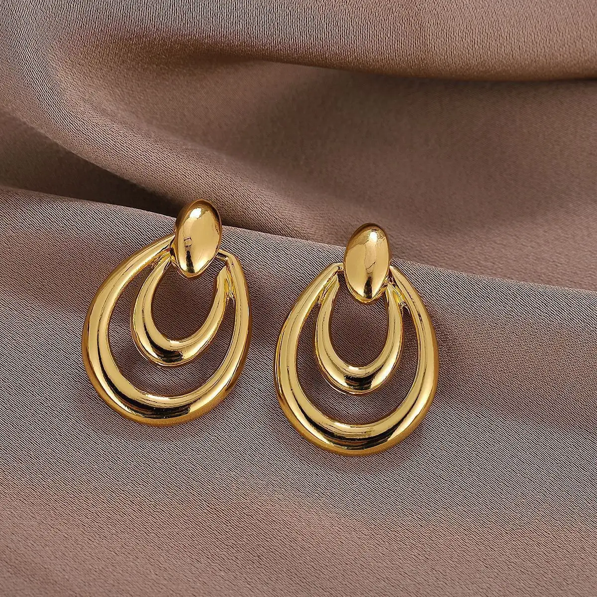 Luxury Gold Earrings for Women Elegant High End Fashion — feature 21