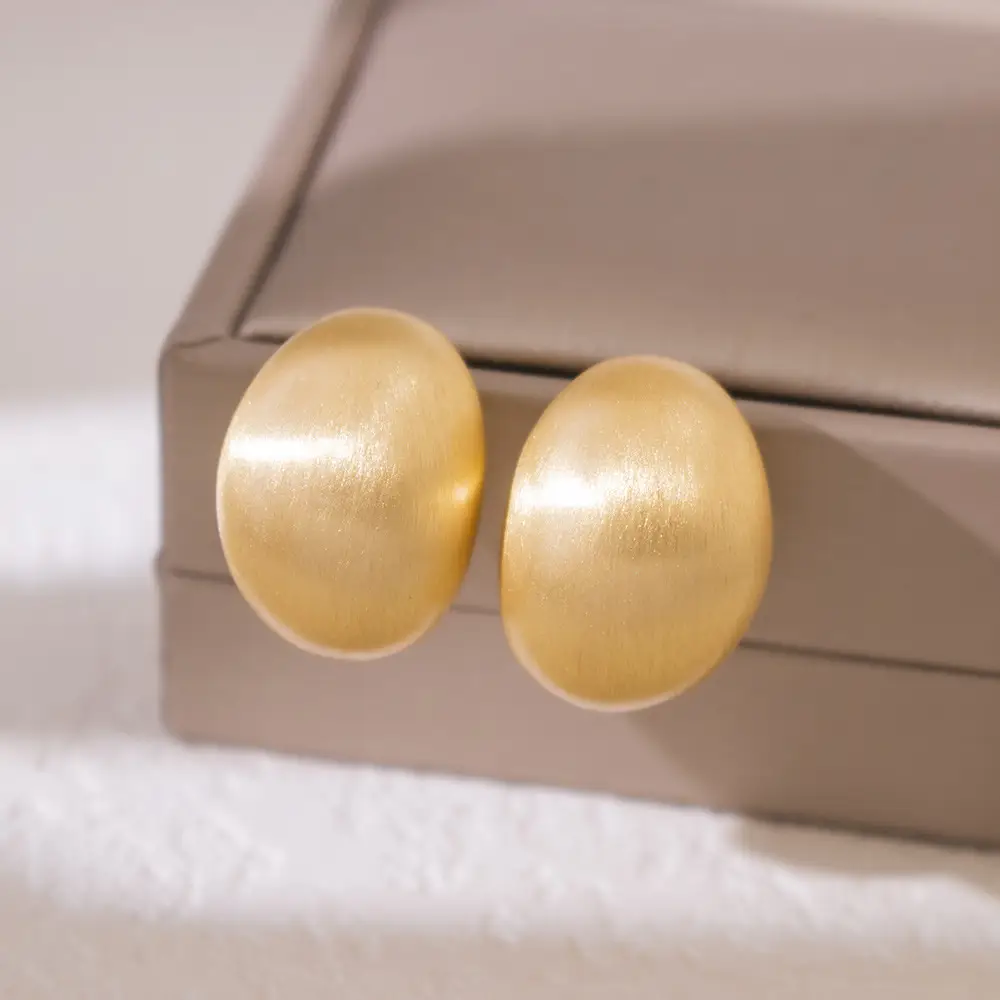 Luxury Gold Earrings for Women Elegant High End Fashion