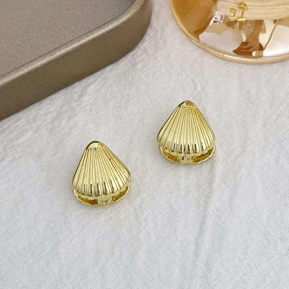 Luxury Gold Earrings for Women Elegant High End Fashion