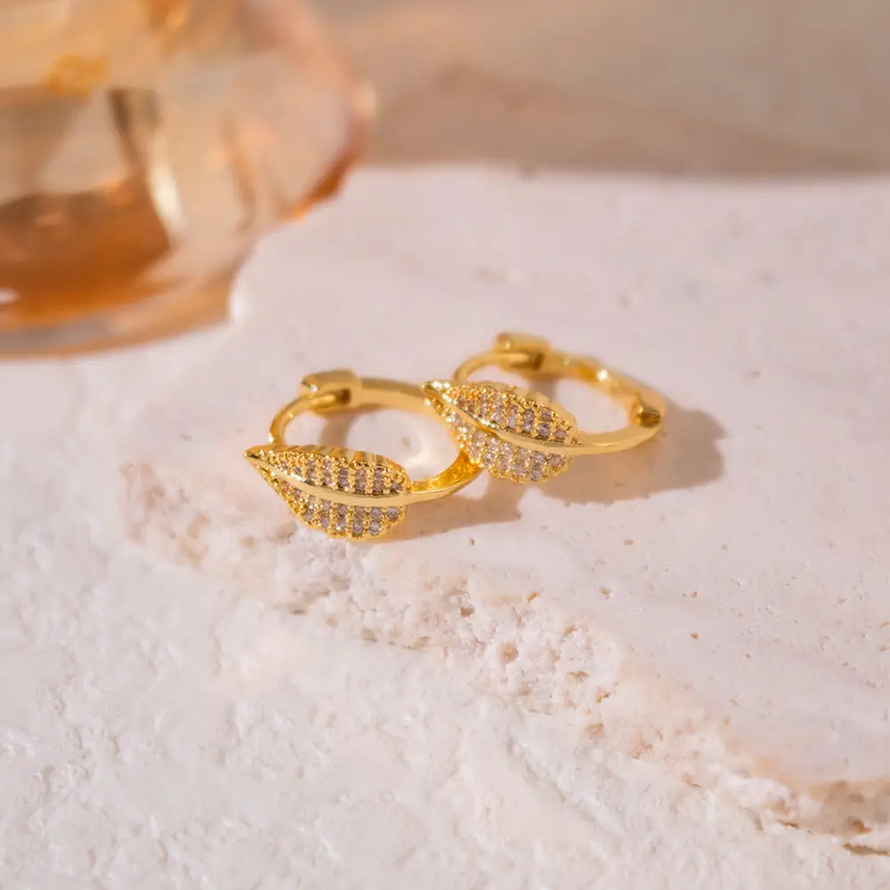 Luxury Gold Earrings for Women Elegant High End Fashion