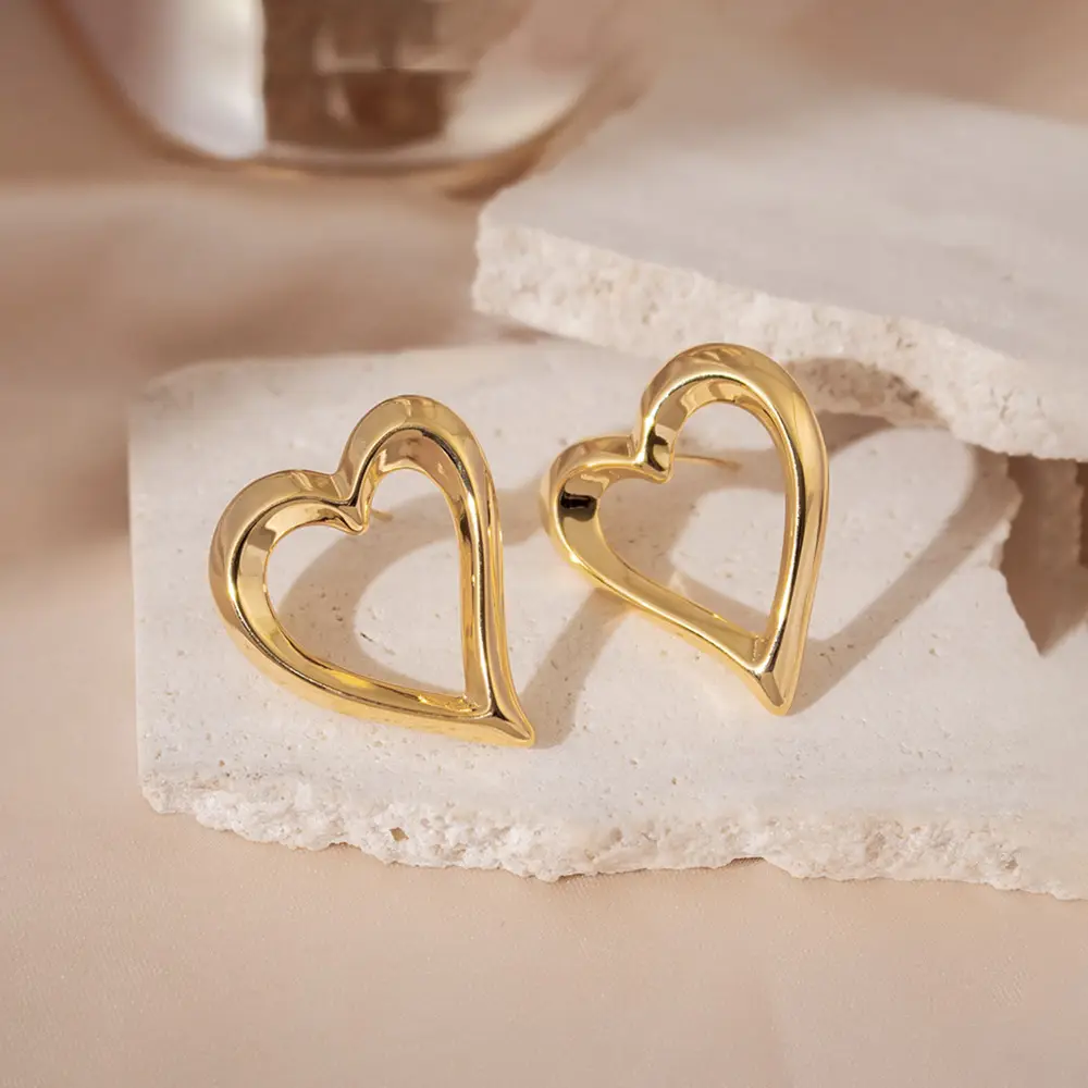 Luxury Gold Earrings for Women Elegant High End Fashion