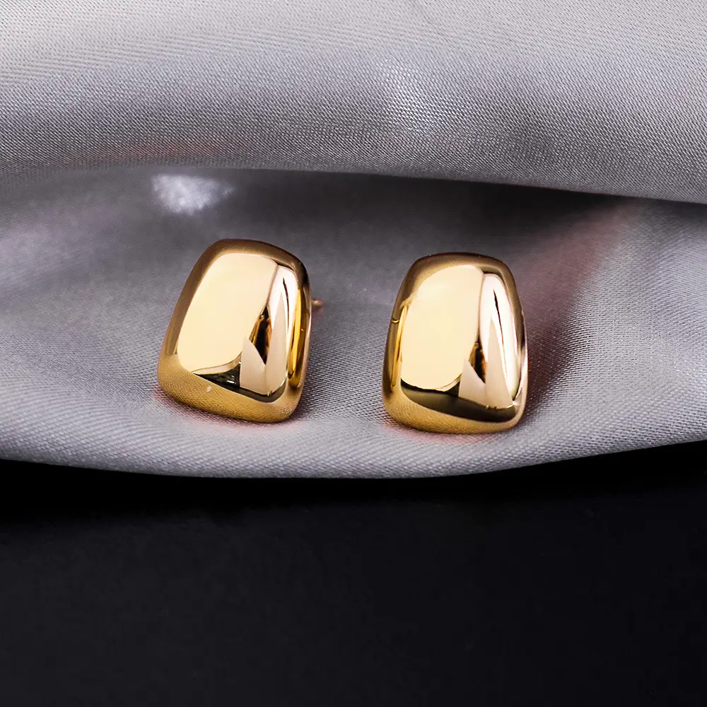 Luxury Gold Earrings for Women Elegant High End Fashion