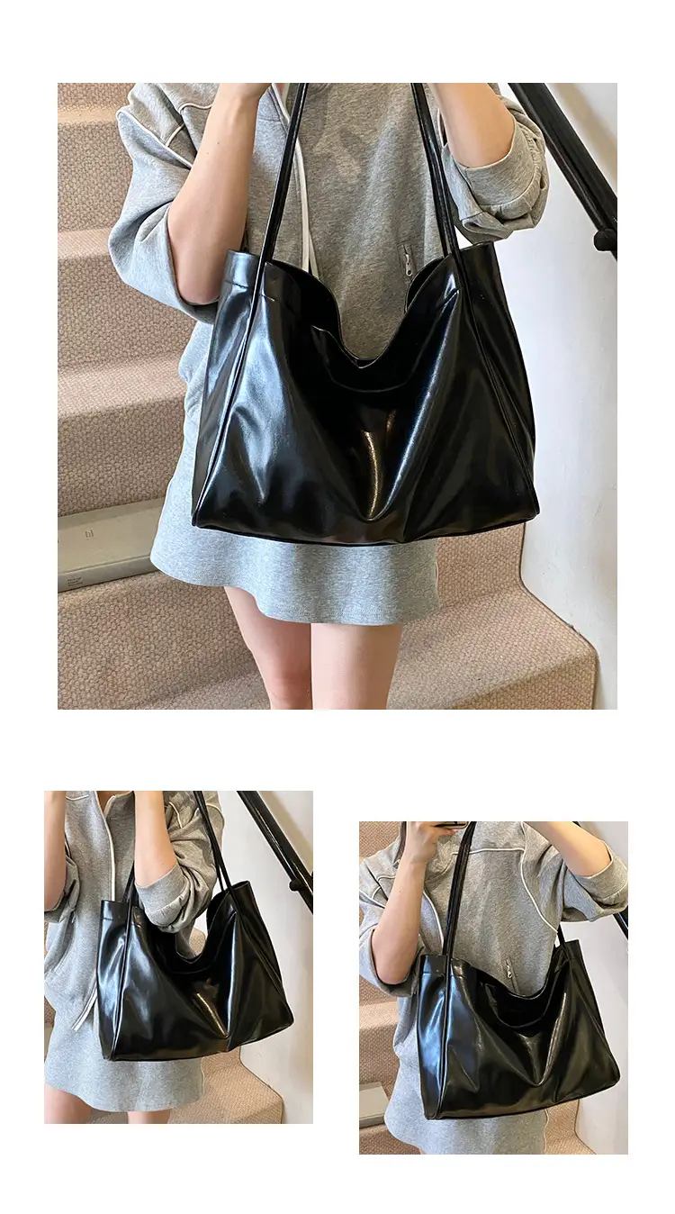 Green Satin Shoulder Bag for Women College Student — feature 14