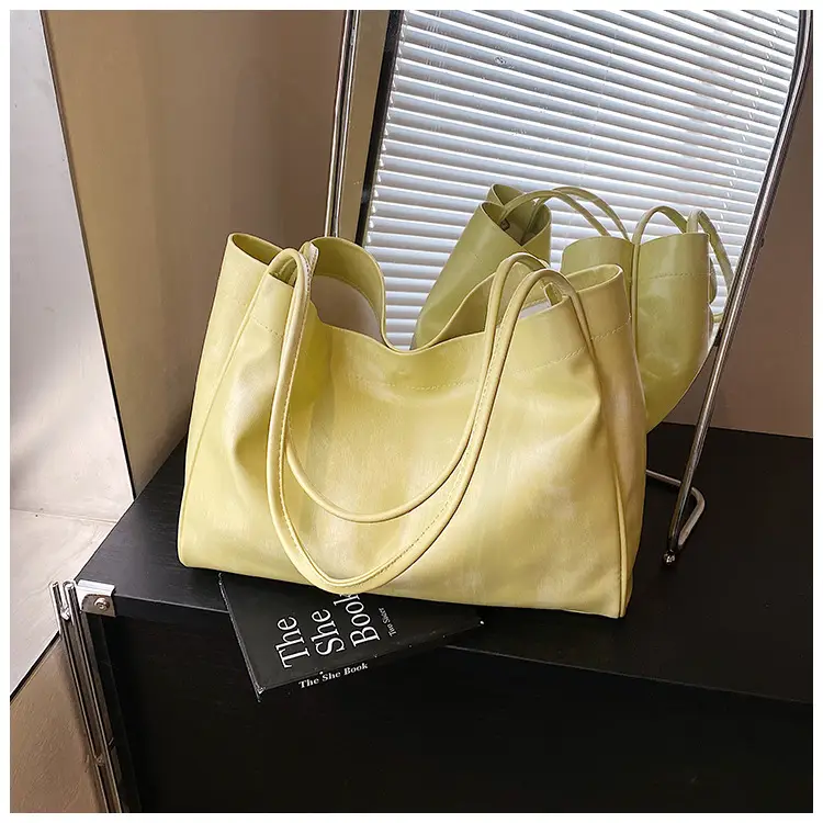 Green Satin Shoulder Bag for Women College Student — feature 26