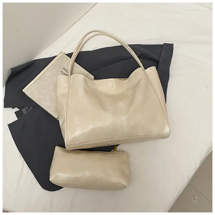 Green Satin Shoulder Bag for Women College Student — feature 4