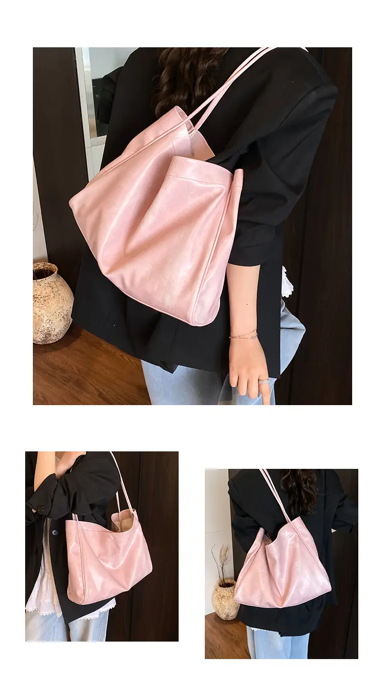 Green Satin Shoulder Bag for Women College Student — feature 9