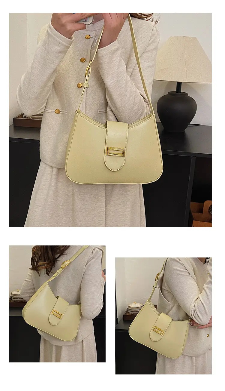 Women Crossbody Bags 2025 New Style Black White Yellow — feature 15