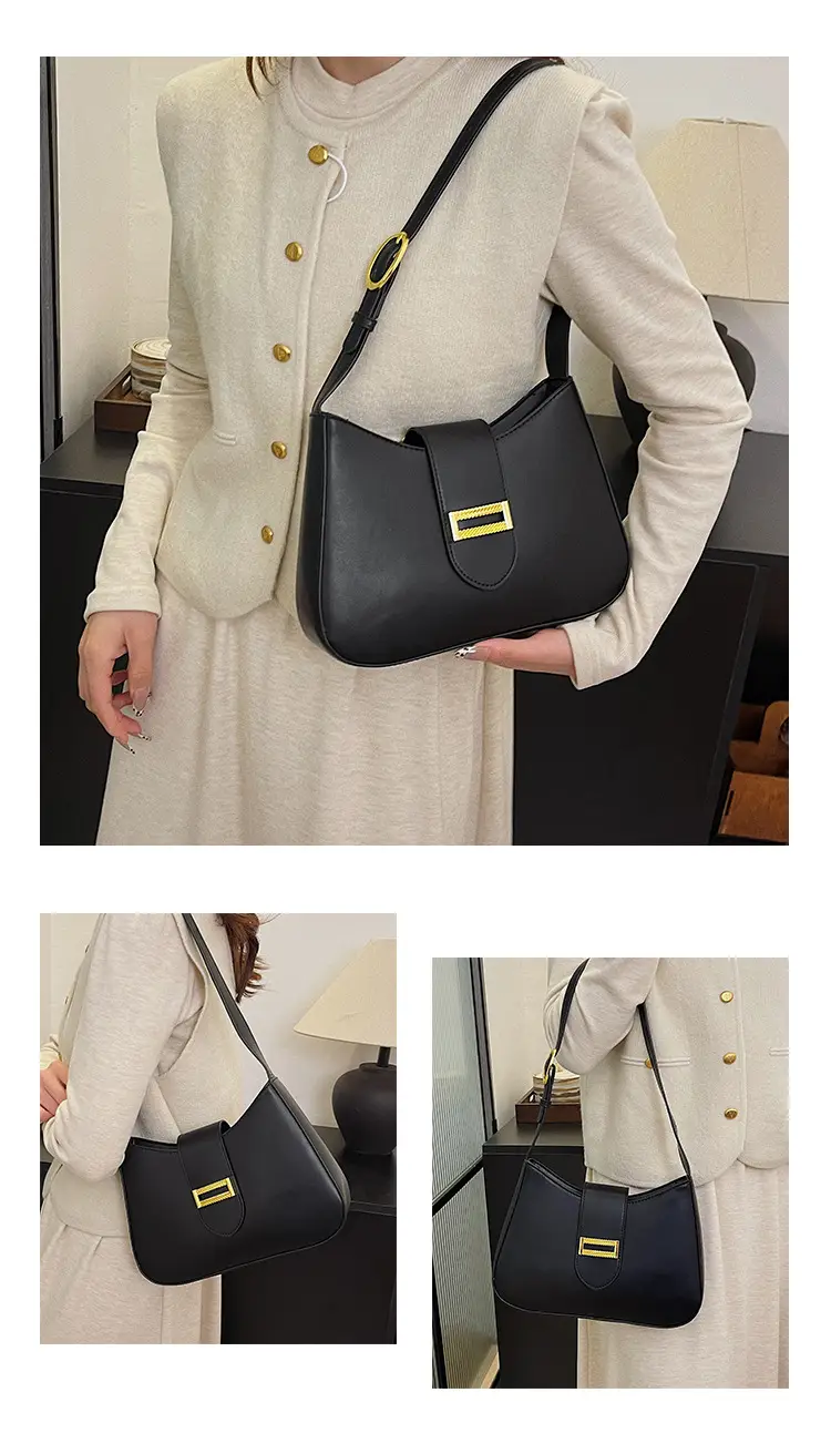 Women Crossbody Bags 2025 New Style Black White Yellow — feature 16
