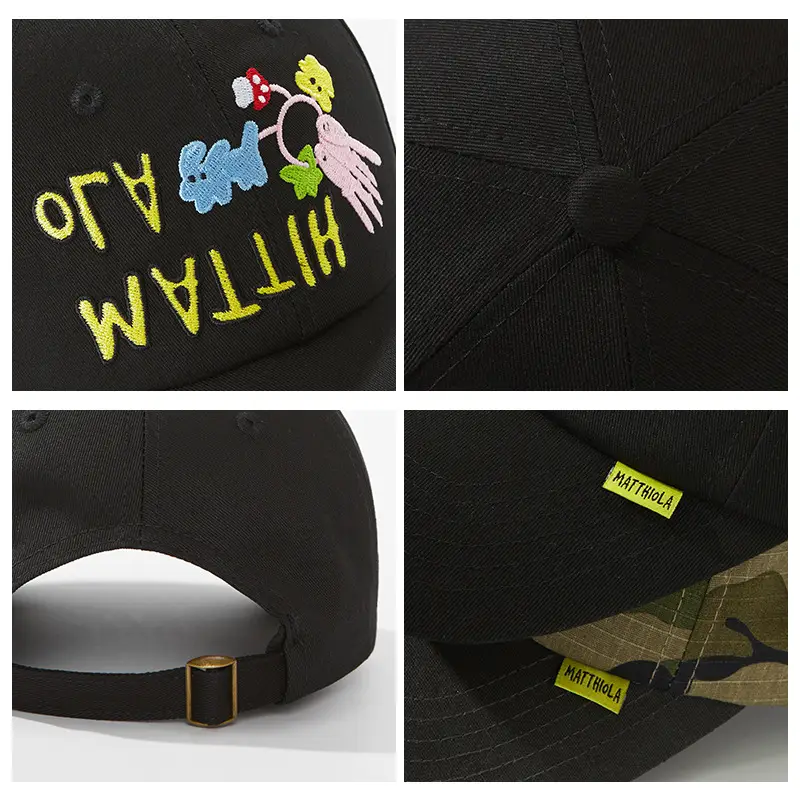 Men Camouflage Embroidered Cap with "BUTYCH" Design — feature 1