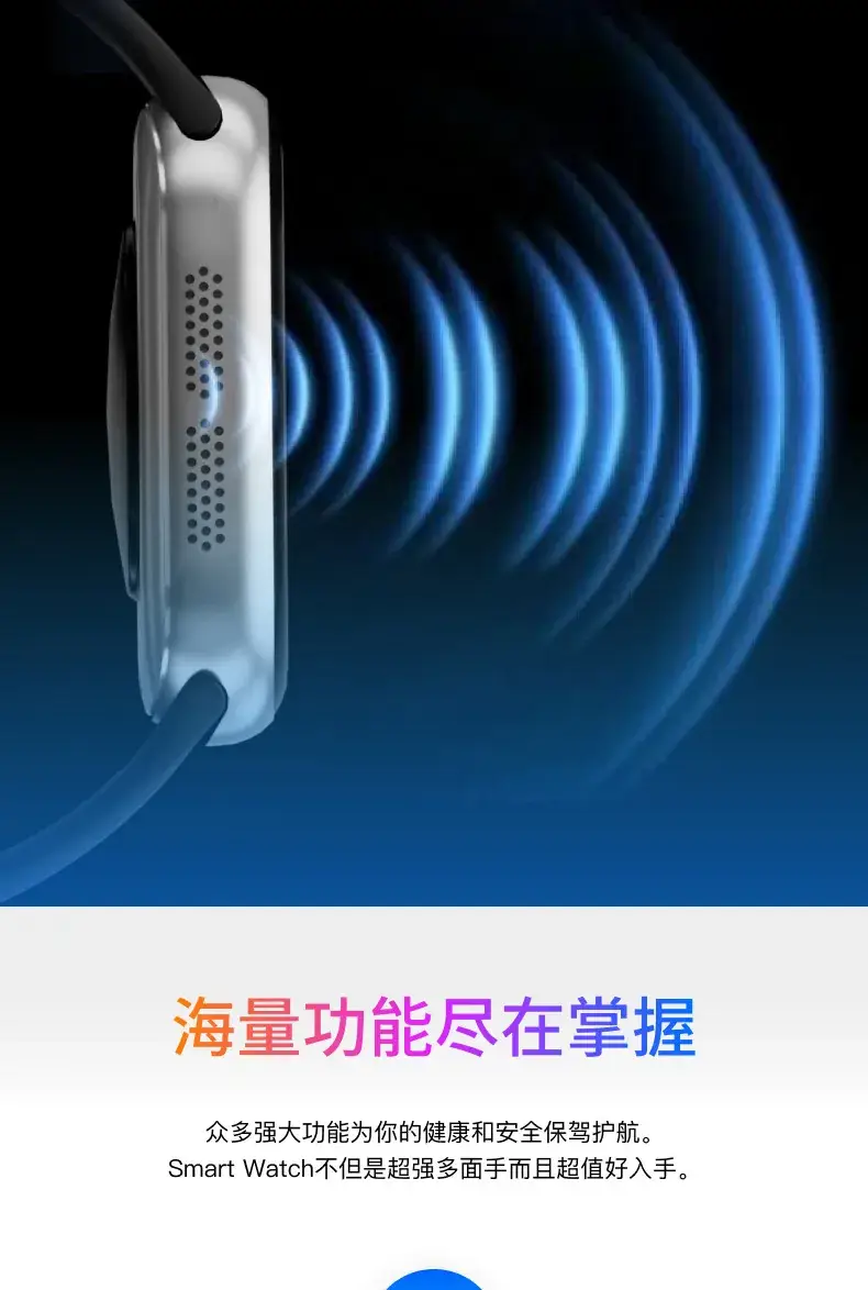 2025 Smart Watch Black Series 2025 Long Life Bluetooth Call Multifunctional Couple — feature 13