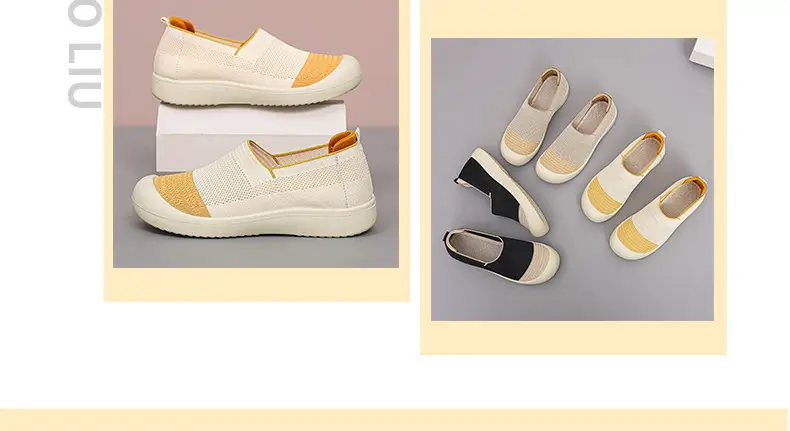 Shoes Women's Summer New All-match Casual Shoes Cross-border Soft Sole Not Tired Foot Comfortable Mother Shoes Slip-on Foreign Trade Shoes — feature 7