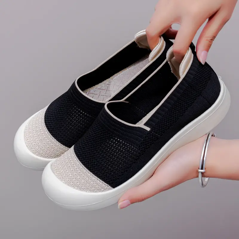Shoes Women's Summer New All-match Casual Shoes Cross-border Soft Sole Not Tired Foot Comfortable Mother Shoes Slip-on Foreign Trade Shoes - Image 3