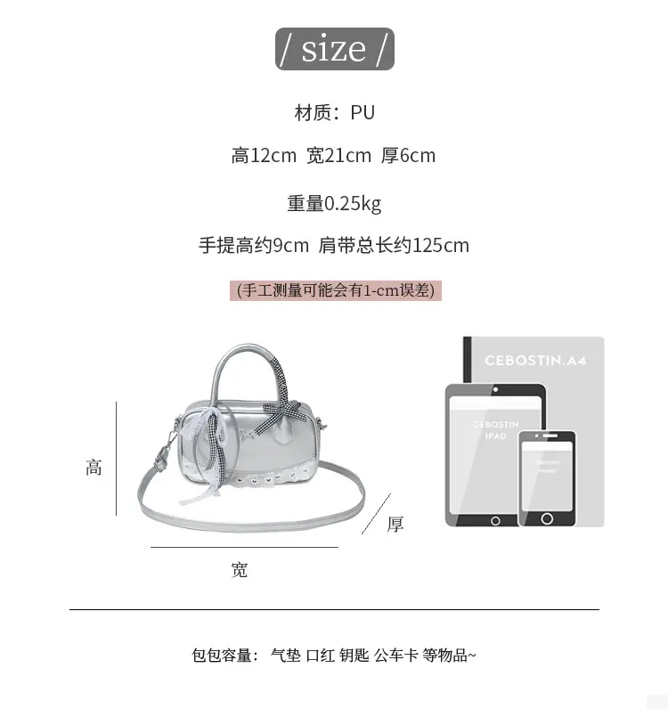 Black Rhinestone Crossbody Bag for Women 2025 — feature 2