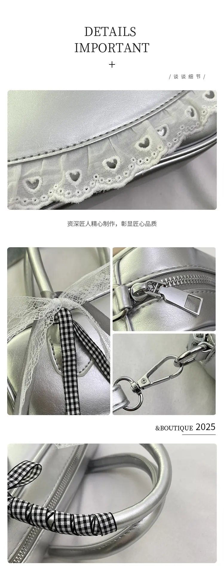 Black Rhinestone Crossbody Bag for Women 2025 — feature 4