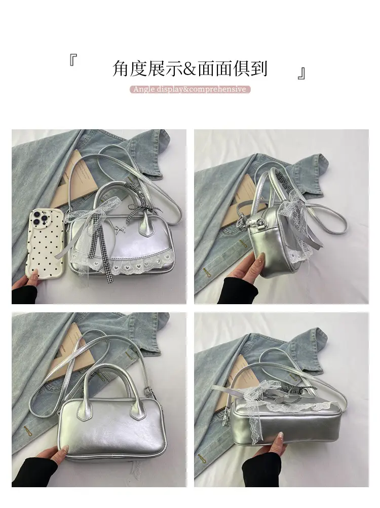 Black Rhinestone Crossbody Bag for Women 2025 — feature 6