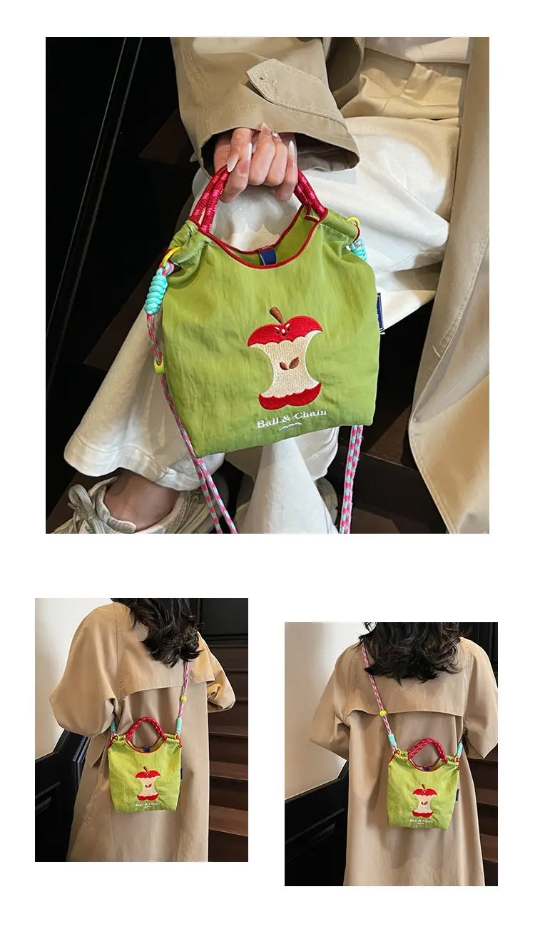 Green Straw Donut Shoulder Bag for Women 2025 — feature 35