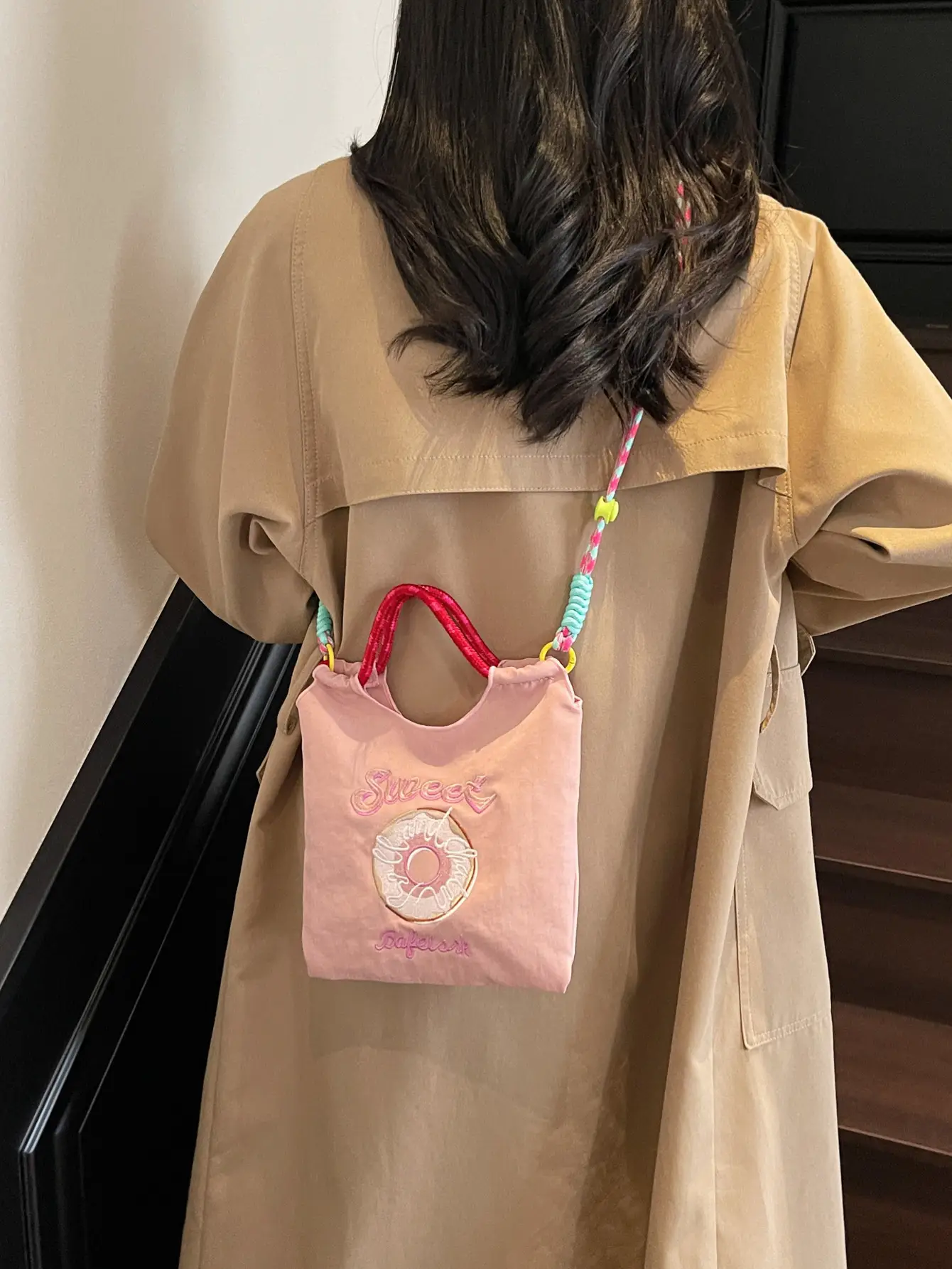 Green Straw Donut Shoulder Bag for Women 2025 — feature 45