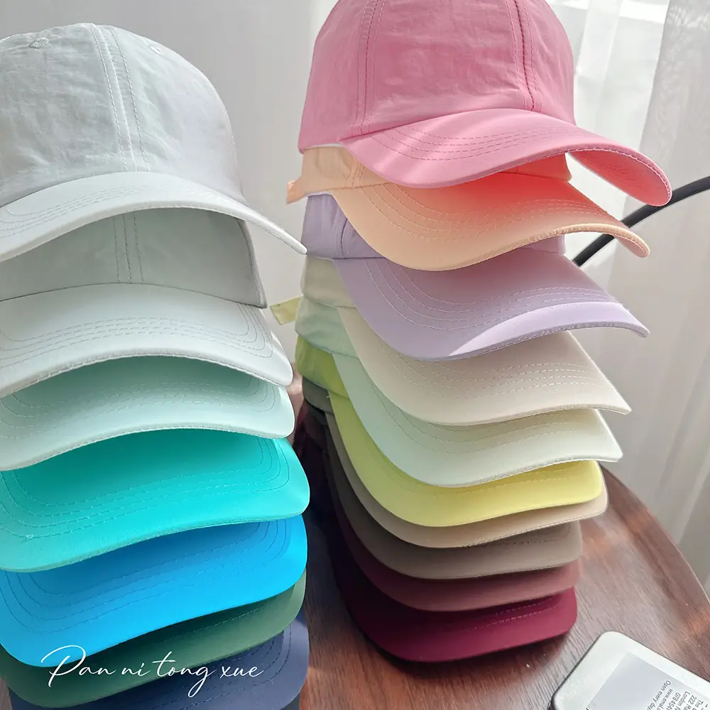 Women's Black Baseball Cap Quick-Drying Sunshade Hat — feature 30