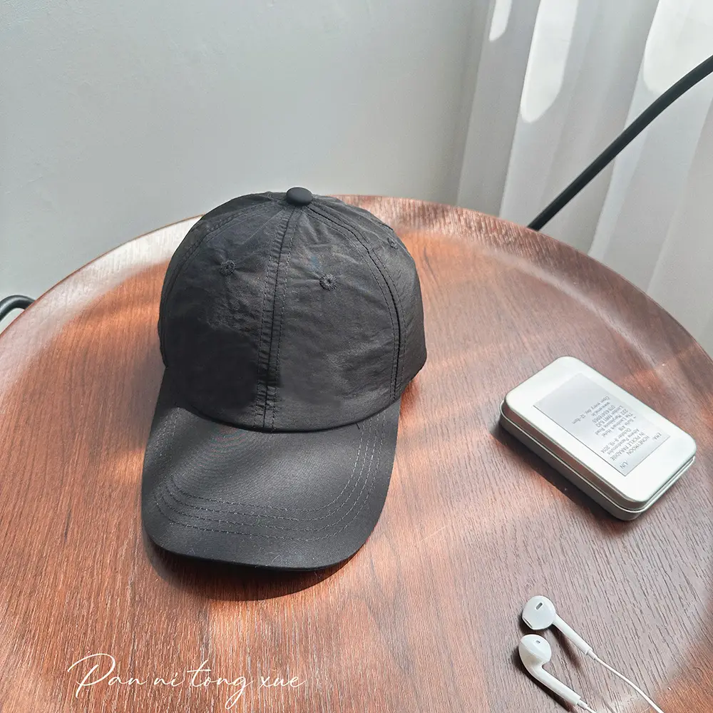 Women's Black Baseball Cap Quick-Drying Sunshade Hat - Image 5