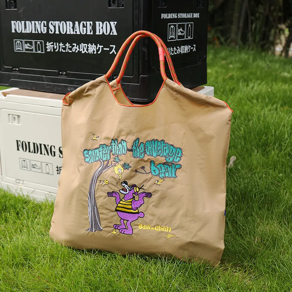 Spring New Embroidered Cartoon Shoulder Bag Large Capacity - Image 30