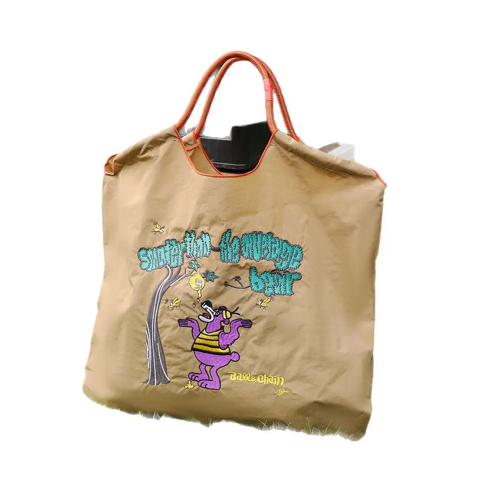 Spring New Embroidered Cartoon Shoulder Bag Large Capacity - Image 31