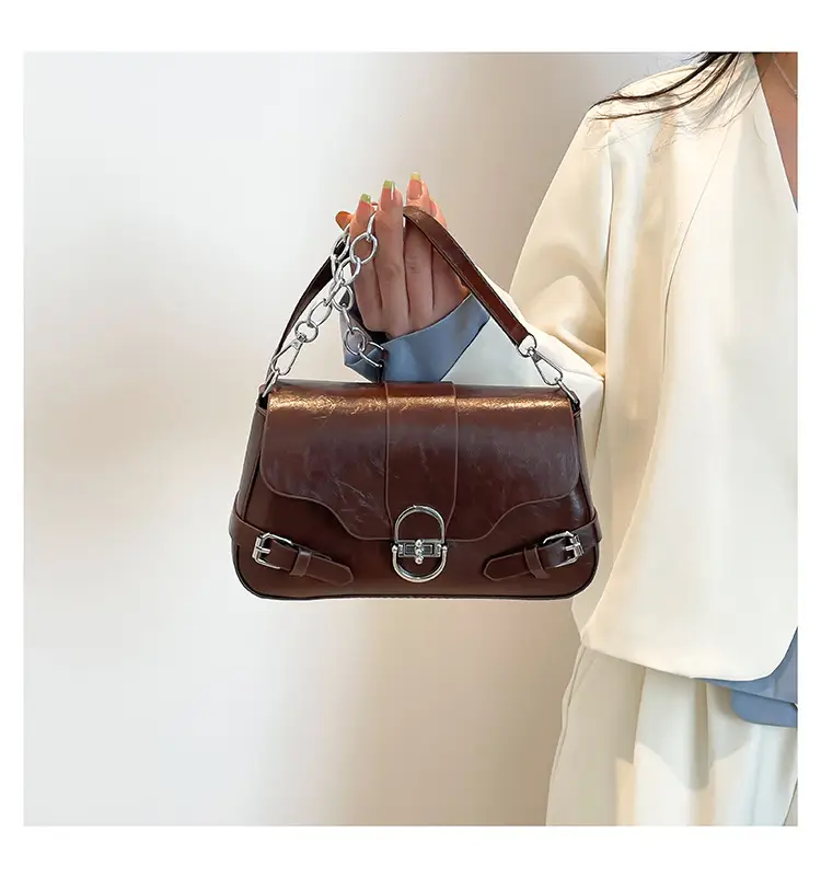 Women's Retro Chain Crossbody Bag 2025 Summer — feature 25