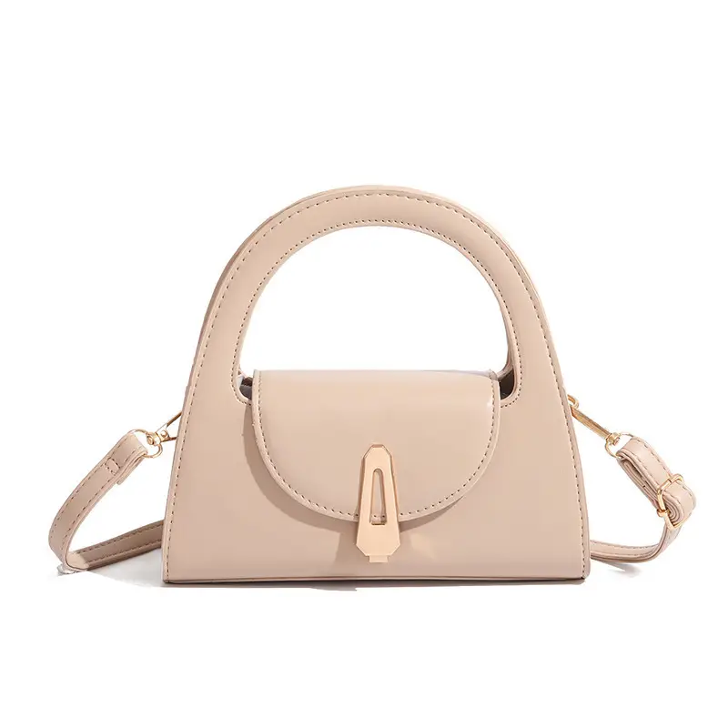 2025 Women's PU Leather Crossbody Bag with Retro Lock Design — feature 1