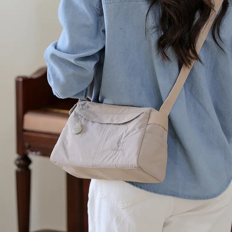 Women's Waterproof Shoulder Bag with Crossbody Strap - Image 5