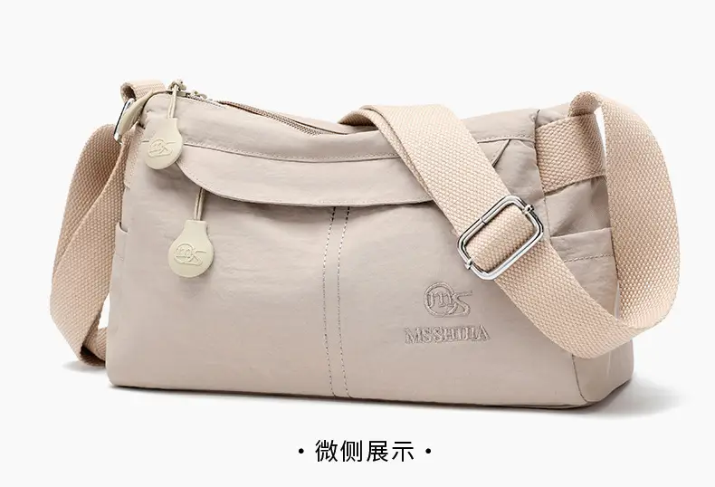 Women's Waterproof Shoulder Bag with Crossbody Strap — feature 21