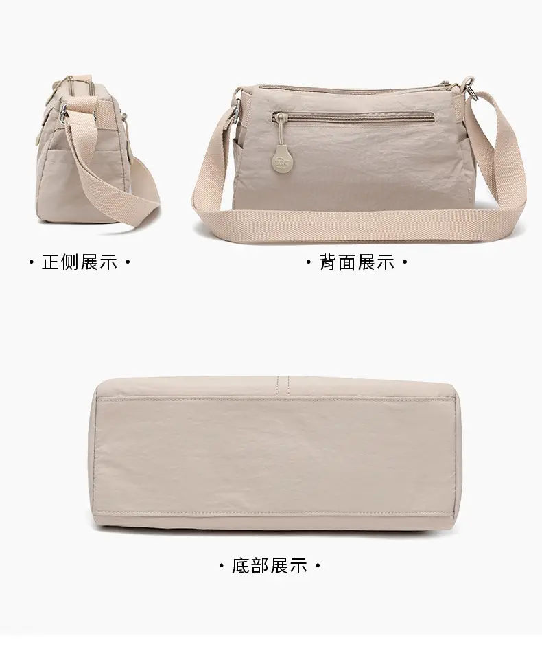 Women's Waterproof Shoulder Bag with Crossbody Strap — feature 22