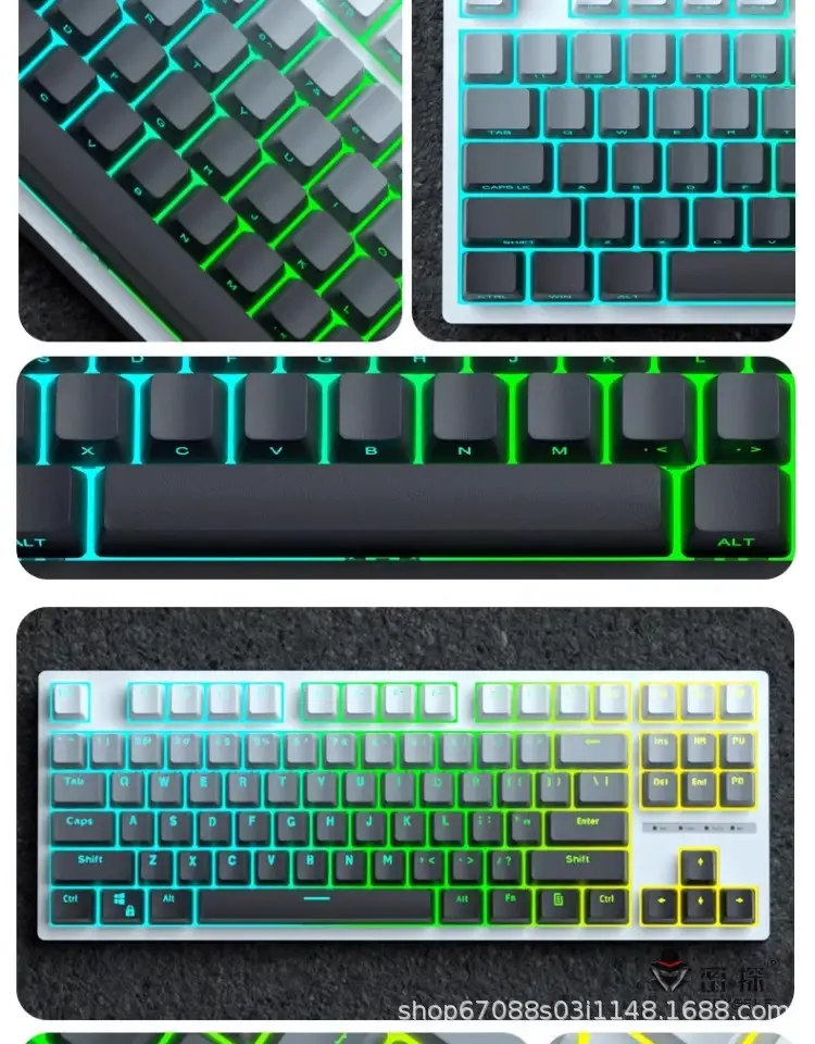 Extreme Daylight Pro Keycaps Translucent Pbt 87/75/98/68 Layout Keyboard Keycaps Customized Front and Side Engraved Keycaps — feature 11