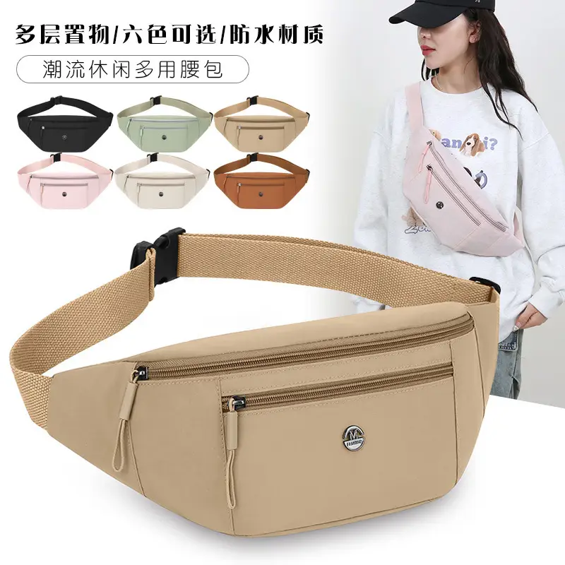 Women's Lightweight Casual Waist Bag with Multiple Colors - Image 8
