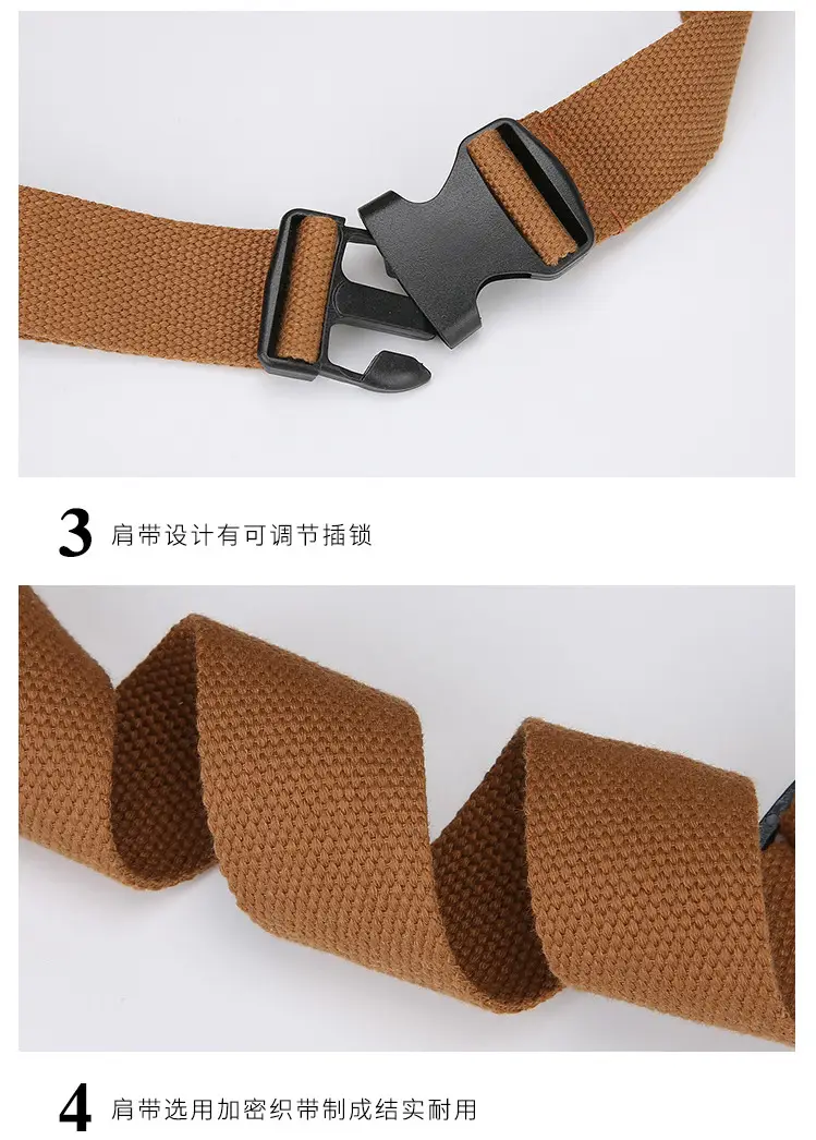 Women's Lightweight Casual Waist Bag with Multiple Colors — feature 36