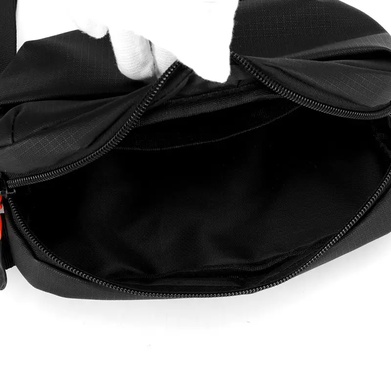 Men's Crossbody Sports Bag Black Multi Color - Image 8