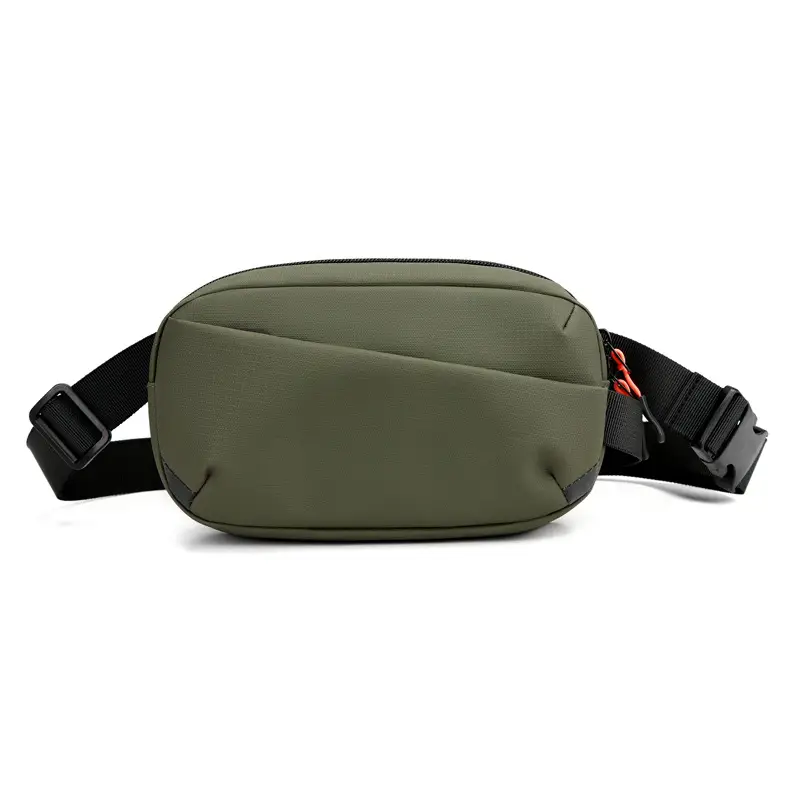 Men's Crossbody Sports Bag Black Multi Color - Image 3