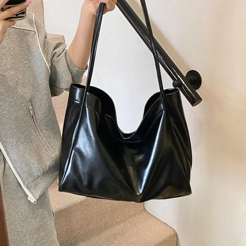 Blue Large Capacity Women's Tote Bag 2025 - Image 9