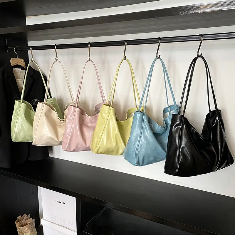 Blue Large Capacity Women's Tote Bag 2025 - Image 10