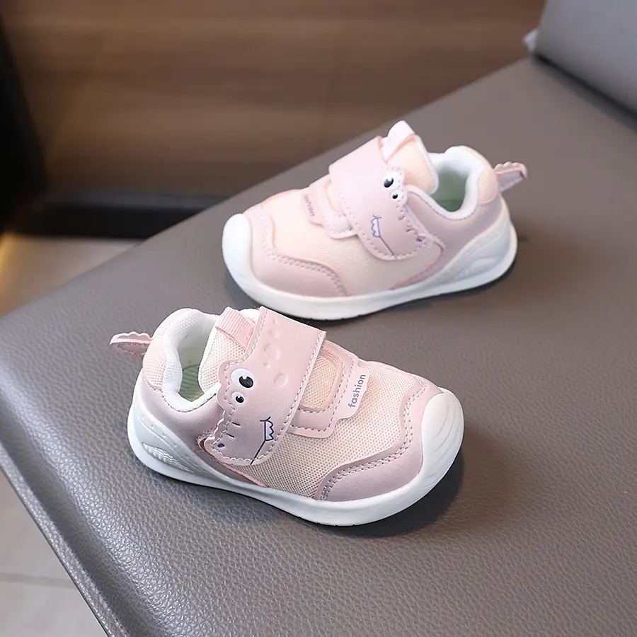 Women's Pink Soft Sole Toddler Shoes