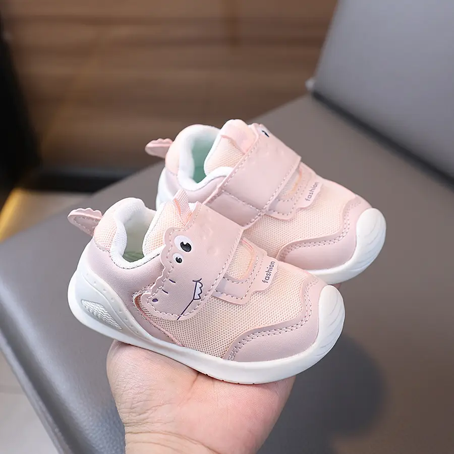 Women's Pink Soft Sole Toddler Shoes