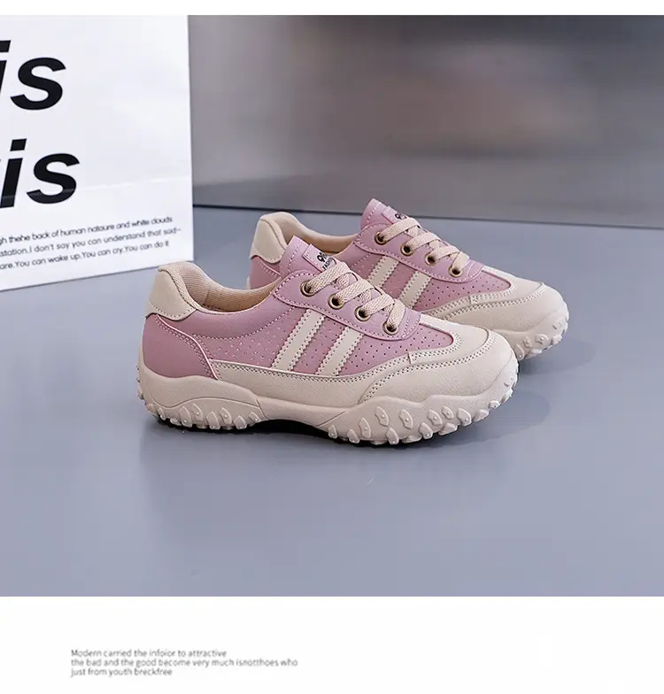 2026 New Flat German Training Shoes for Women, Lace-Up Casual Sneakers, Versatile Board Shoes, Sports Shoes, Women's White Shoes L08010 — feature 20