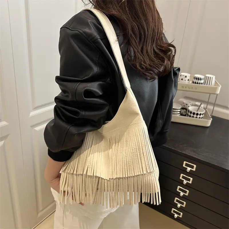 Retro Tassel Crossbody Bag Women 2025 - Image 6
