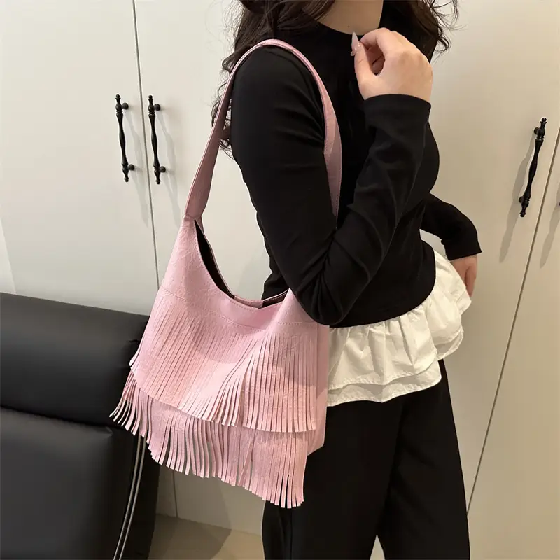 Retro Tassel Crossbody Bag Women 2025 - Image 7