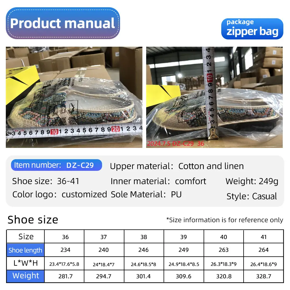 Women's Cross-border Embroidered Slip-on Shoes Soft Sole - Image 6