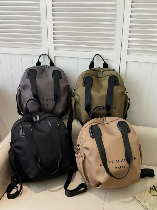 Women's Casual Shoulder Bag Large Capacity Travel Backpack — feature 18