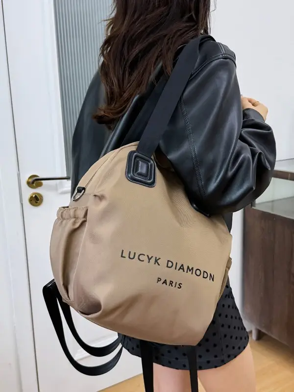 Women's Casual Shoulder Bag Large Capacity Travel Backpack — feature 19