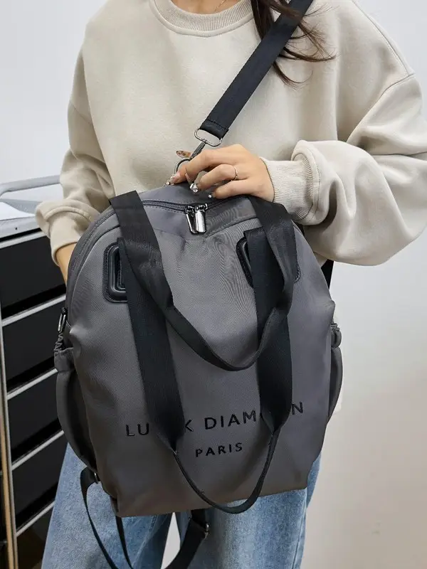 Women's Casual Shoulder Bag Large Capacity Travel Backpack — feature 21