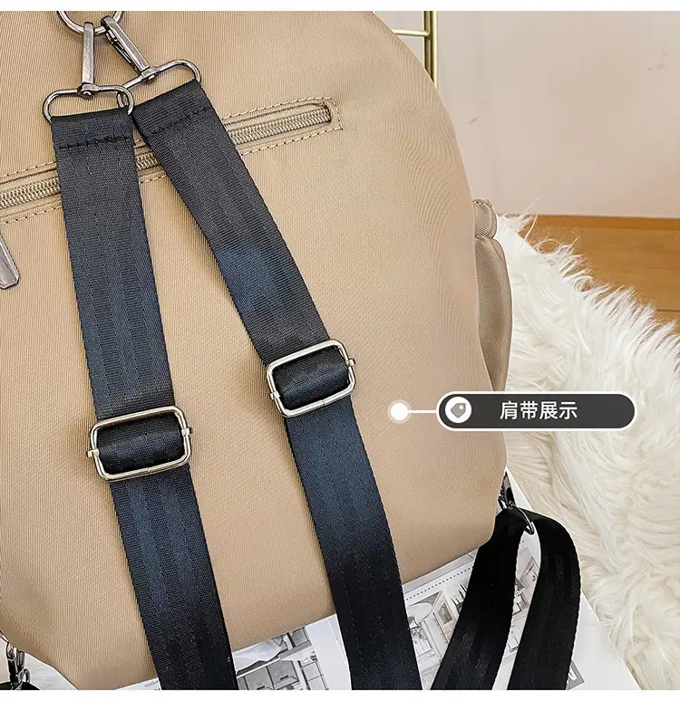 Women's Casual Shoulder Bag Large Capacity Travel Backpack — feature 9