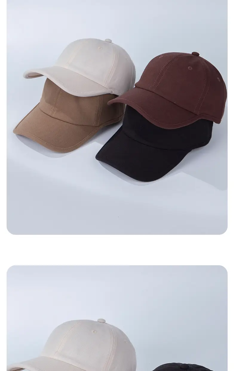 Brown Soft Baseball Cap for Men Women — feature 15